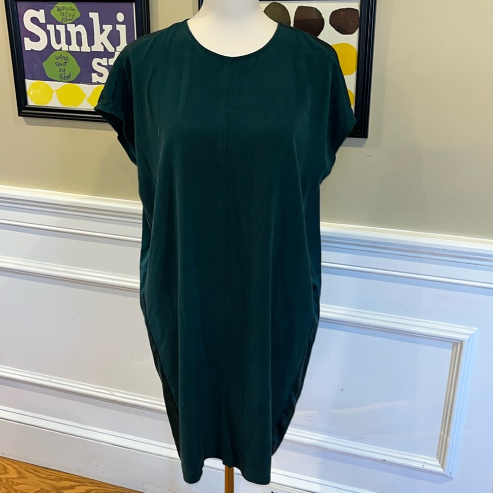 Eileen Fisher Emerald Green Dress